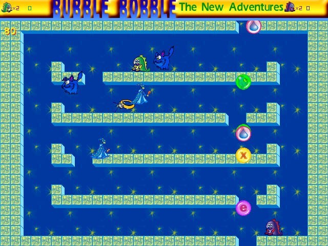 openoffice 3.4 screenshots. Screenshot of Bubble Bobble: