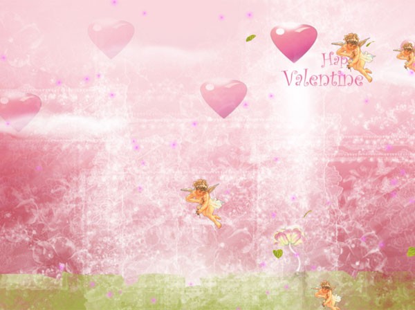 valentine desktop wallpaper. Screenshot of Happy Valentines